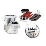 Moulinex Robot cuiseur iCompanion XL avec accessoires Patisserie YY5264FG 1550 W Gris - 3700342474763