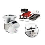 Robot cuiseur Moulinex i Companion XL YY5264FG avec accessoires pâtisserie