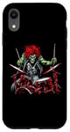 iPhone XR Skeleton Drummer Guy Rock And Roll Band Rock On Drum Kit Case