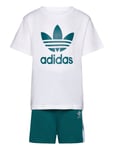 Adidas Originals Short Tee Set Vit