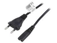 Cable alimentation vers C7 femelle 3m