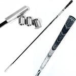 HH-GOLF 4 in 1 Adjustable Club Weights Golf Swing Speed Trainer, Overspeed Golf