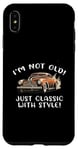 Coque pour iPhone XS Max Graphisme cadeau de voiture vintage I'm Not Old I'm Classic with Style