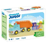 PLAYMOBIL Junior 71685 Camion benne, Dès 12 mois