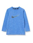 Nike Long Sleeve Hydrogua Long-Sleeved T-shirt, Children, boys, Long-sleeved t-shirt, NESSA857, Game Royal, L