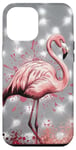 Coque pour iPhone 12 Pro Max Flamant rose mignon pour femmes filles flamants roses oiseaux