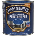 Julien - Peinture Direct Sur Rouille Martelée Bleu Nuit 2,5 l - Hammerite