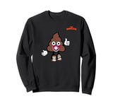 emoji pacifier poo thumb up Sweatshirt