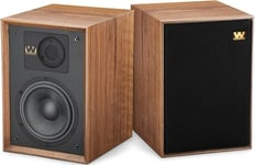 Wharfedale Denton Speakers - 85th Anniversary Bookshelf Loudspeakers Walnut