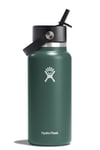 Hydro Flask 32oz (946ml) Wide Mouth w/ Flex Straw Cap Fir