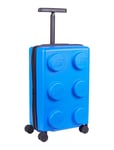 Lego® Brick 2X3 Trolley Expandable Accessories Bags Travel Bags Blue Lego Bags