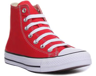 Converse All Star Hi All Star Hi Core Canvas 3-7 In Red Size UK 3 - 8