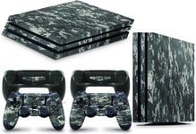 Autocollant Vinal Pour Console Ps4 Pro + 2 Skins Pour Manette