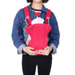 1pc Newborn Infant Baby Carrier Backpack Breathable Front Ba Red