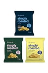 Simply Roasted - Classic Mixed Case Impulse Bags | Four Unique Flavours | Less than 99 calories | 50% less fat | Low in Salt | Triple Cooked British Potato