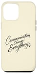 iPhone 12 Pro Max Communication Changes Everything Speech Therapy Women Case