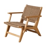 Cinas Eya loungestol Teak/natur 