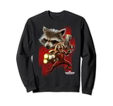 Marvel Guardians Of The Galaxy Rocket Double Portrait Sweatshirt