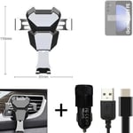 Car holder air vent mount for Samsung Galaxy S23 FE cell phone mount