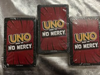 Mattel Games UNO Show ‘em No Mercy Card Game For Kids & Adults Pack Of 3 - NEW