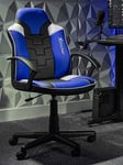 X Rocker Saturn Mid-Back Esport Gaming Chair - Black / Blue /White