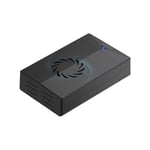 Fideco harddiskkabinett med vifte og USB 3.0 for 2,5"/3,5" SATA-stasjoner