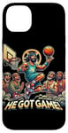 Coque pour iPhone 14 Plus Ballin with the Messiah Rejoignez la communauté Jesus Basketball