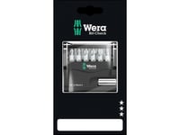 Wera 05136391001, 11 St, Phillips, Stjärnskruvmejsel, Torx Plus, Ph 2, Pz 1,Pz 2,Pz 3, Tx10,Tx15,Tx20,Tx25,Tx30,Tx40, 2,5 Cm