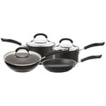 Circulon Total Non-Stick Hard Anodised Aluminium 4 Piece Pan Set