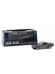 1969 Ford Mustang Boss 429 Gray with Black Stripes John Wick 2014 Movie