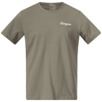 Bergans Men's Nordmarka Organic Cotton Print Tee Green Mud, L