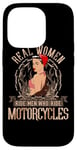 Coque pour iPhone 14 Pro Sexy Real Chick Ride Moto Femme Biker Babe Pin Up