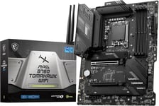 Mag B760 Tomahawk Wifi Carte Mère, Atx - Pour Processeurs Intel Core 14E, 13E & 12E Génération, Lga 1700 - Vrm 75A Drmos, Ddr5 Memory Boost 7000+Mhz/Oc, Pcie 5.0 X16, M.2 Gen4, Wi-Fi 6E