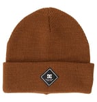 DC Shoes Homme Label Beanie Bonnet, Bison, Taille Unique EU