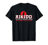 The Art Of Folding Clothes - Funny Aikido Martial Arts T-Shirt