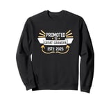 2025 Promoted to Great Grandpa Soon to Be Great Grandfather Sweatshirt