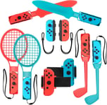 2024 Switch Sports Accessories Bundle for Nintendo Switch Games , 10-In-1 Family