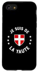 Coque pour iPhone SE (2020) / 7 / 8 Humour Savoie Je suis de la Yaute Drapeau savoyard