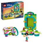 LEGO ǀ Disney Encanto Mirabel’s Photo Frame and Jewellery Box, Buildable Toy for Kids with Wearable Bracelet and Mirabel Madrigal Character Mini-Doll Figure, Gift for Girls and Boys Aged 6 Plus 43239