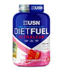 USN Diet Fuel Ultralean Meal Replacement Shake Powder, Strawberry Flavour - 2kg,