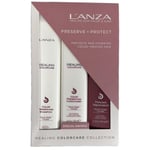 L'Anza Healing ColorCare Set - Shampoo, Conditioner + Trauma Hair Treatment