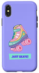 iPhone X/XS Roller Skate Classic 90s 80s Retro Kitsch Pastel Quad Skates Case