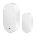 Xiaomi-Capteur de porte Zigbee pour maison intelligente,alarme antivol,tournesol,télécommande,fonctionne avec Alexa,Google Home via Smart Life - Type White 1pc