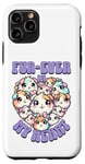 Coque pour iPhone 11 Pro Fur-ever in My Heart Kawaii Cochon d'Inde Cœur