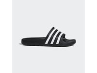 Adidas Adilette Aqua Slides, Unisex, Vuxen, Badtofflor, Svart, Vit, Eue, Mönstrad