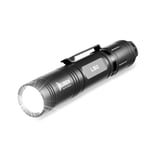 WUBEN L50 Lampe Torche LED Ultra Puissante, Lampe Torche Rechargeable 1200 Lumens, IP68 Étanche Lampe Tactique, 5 Modes Lampe de Poche, Militaire pour Camping Randonnée Urgence