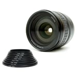 43mm-52mm Metal Step Up Ring, 2 Pcs Camera Lens Filter Adapter Ring Black