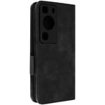 Case for Huawei P60 Pro Video Stand GeoWallet Series Black