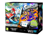 Nintendo Wii U - Mario Kart 8 + Splatoon Wii U Premium Pack - Console De Jeux - Full Hd, 1080i, Hd, 480p, 480i - Noir - Mario Kart 8