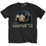 Rockoff Trade Men's the Doors Vintage Field T-Shirt, Black (Black Black), Medium